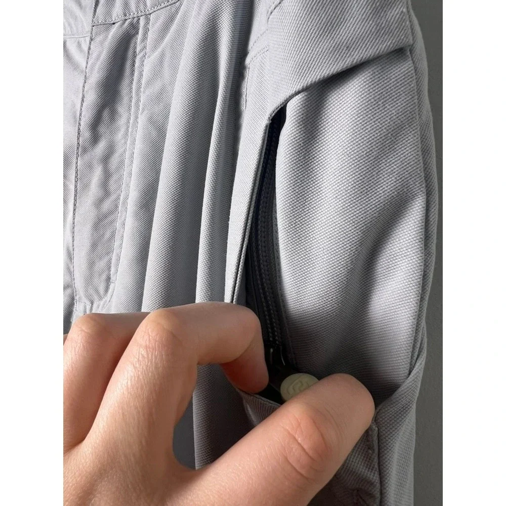 Billabong Snow Pants Men XL Grey Weather Defense Cargo Ski Snowboard Outerwear‎